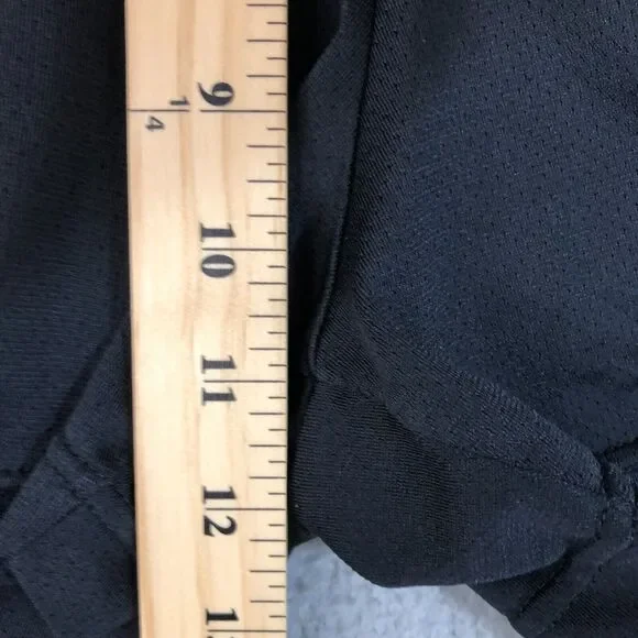 Nike Shorts Womens Medium Black Dri Fit Logo Swoosh Pull On Running Athletic - Picture 10 of 11